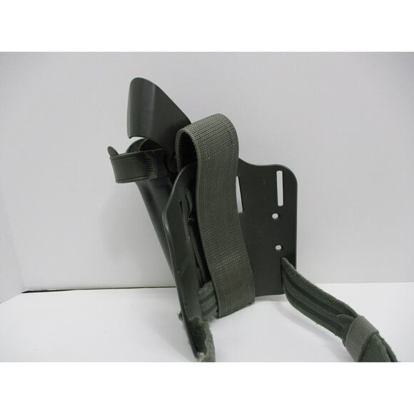 SAFARILAND Drop Leg Holster & Shroud Gray 6005-73 Fits Beretta 92 Right Hand - Picture 2 of 8